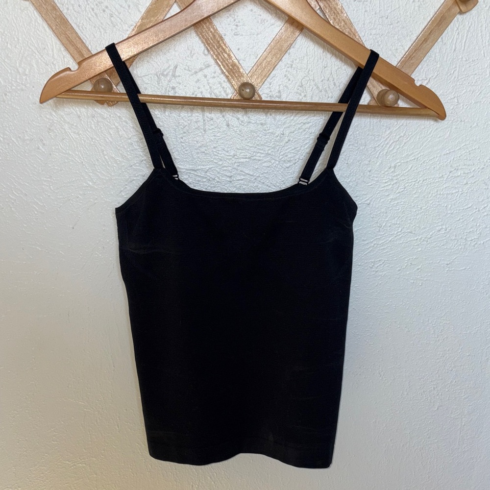 Fabletics Black Adjustable-Strap Camisole